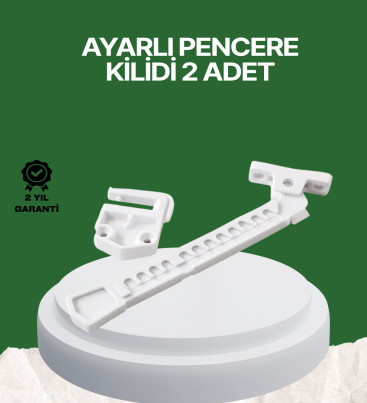 Çocuk ve Evcil Hayvanlar İçin Pencere Emniyet Kilidi 2 Adet - Lisinya