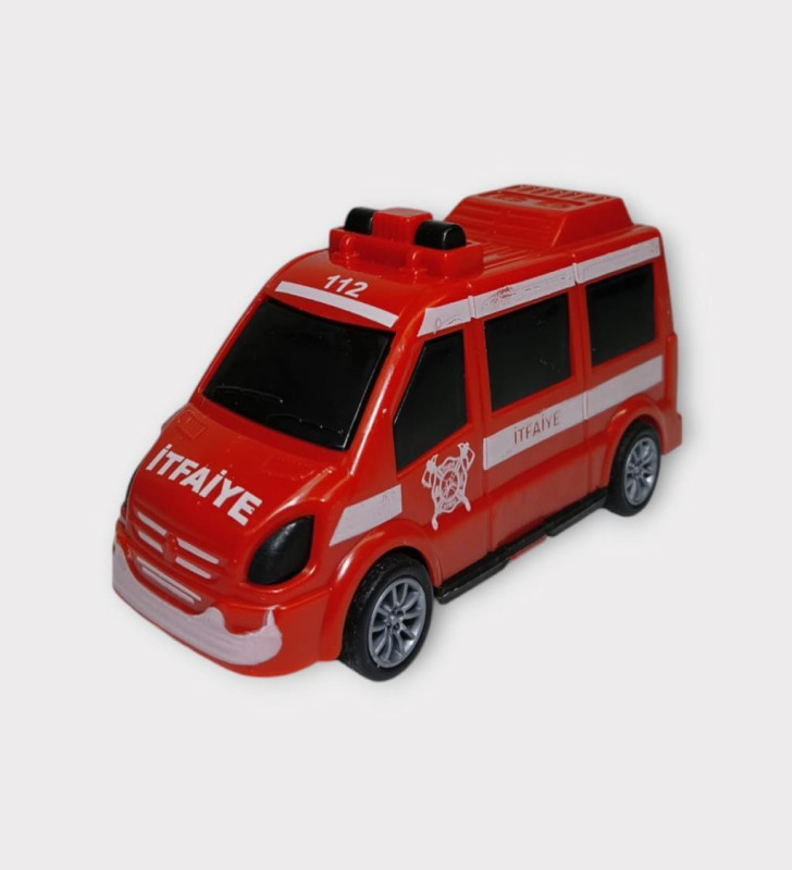 Çek Bırak Arabalar İş Araçları 10 Cm - İtfaiye (Lisinya)