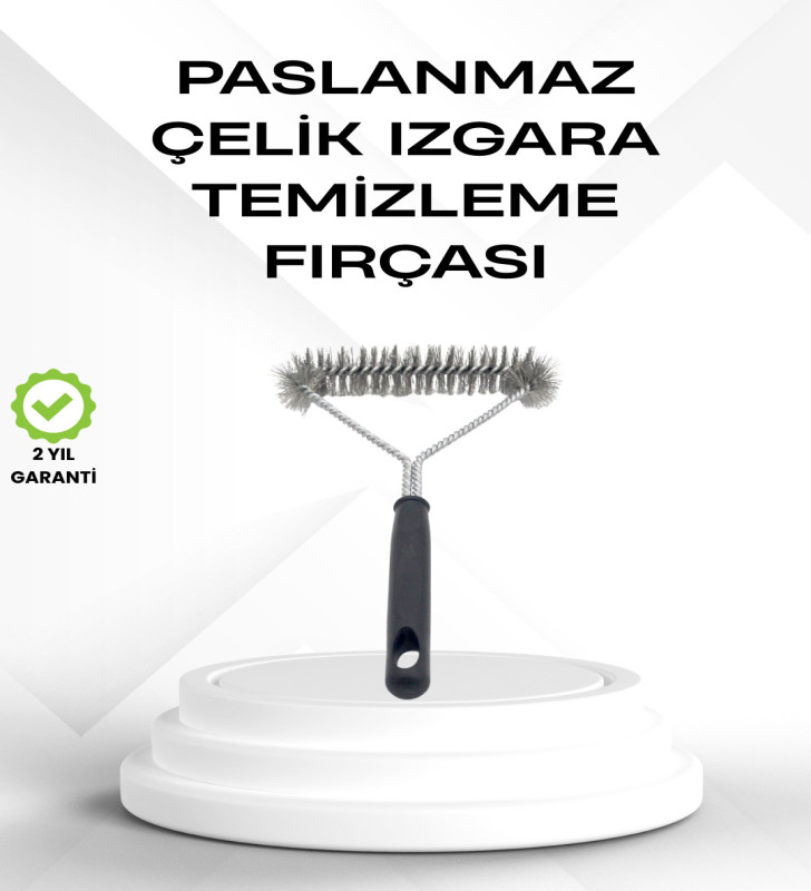 Tel Izgara Temizleme Fırçası BBQ Sonrası Kolay Temizlik - Lisinya