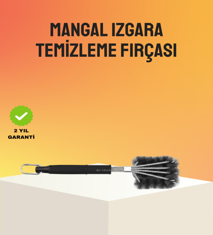 Izgara ve Barbekü Temizleme Fırçası Dayanıklı Tasarım - Lisinya