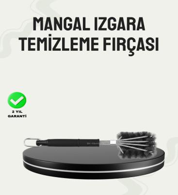 Paslanmaz Çelik Telli Mangal Temizlik Fırçası - Lisinya