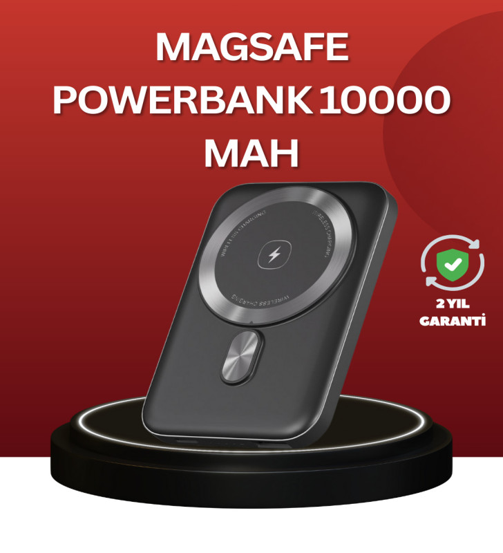 Kablosuz ve Kablolu Kullanım Sunan Taşınabilir Powerbank - Lisinya