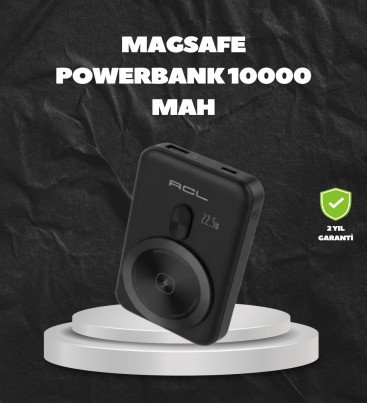 MagSafe Uyumlu Kablosuz Powerbank Taşınabilir Hızlı Şarj - Lisinya