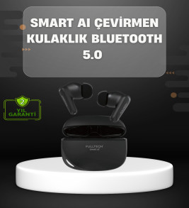 Yapay Zeka Destekli Bluetooth Kulaklık Anlık Çeviri ve Gürültü Engelleme - Lisinya