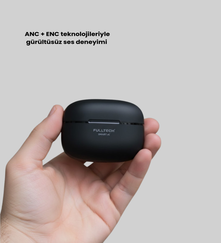 Yapay Zeka Destekli Bluetooth Kulaklık Anlık Çeviri ve Gürültü Engelleme - Lisinya