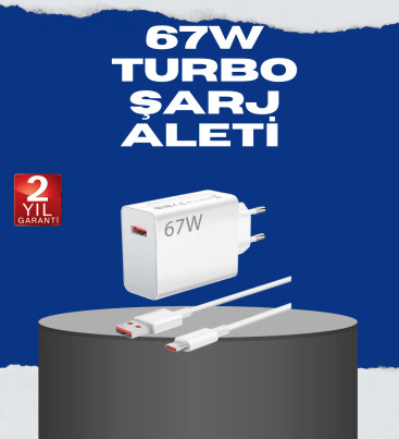 67 Watt Turbo Charge Başlık Vivo Y20 Y35 Y55 Uyumlu - Lisinya