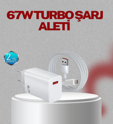 67 Watt Type C Şarj Adaptörü Asus Zenfone 7 8 9 Uyumlu - Lisinya