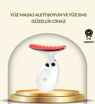 Kompakt ve Taşınabilir Cilt Bakım Cihazı – 3 Fonksiyonlu, USB Şarjlı, LED Işıklı Güzellik Aleti - Lisinya