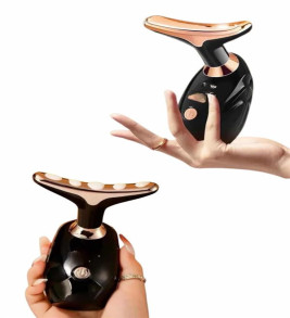 Gıdık Ve Sarkma Giderici Boyun Ve Yüz Güzellik Cihazı Pilli - Lisinya