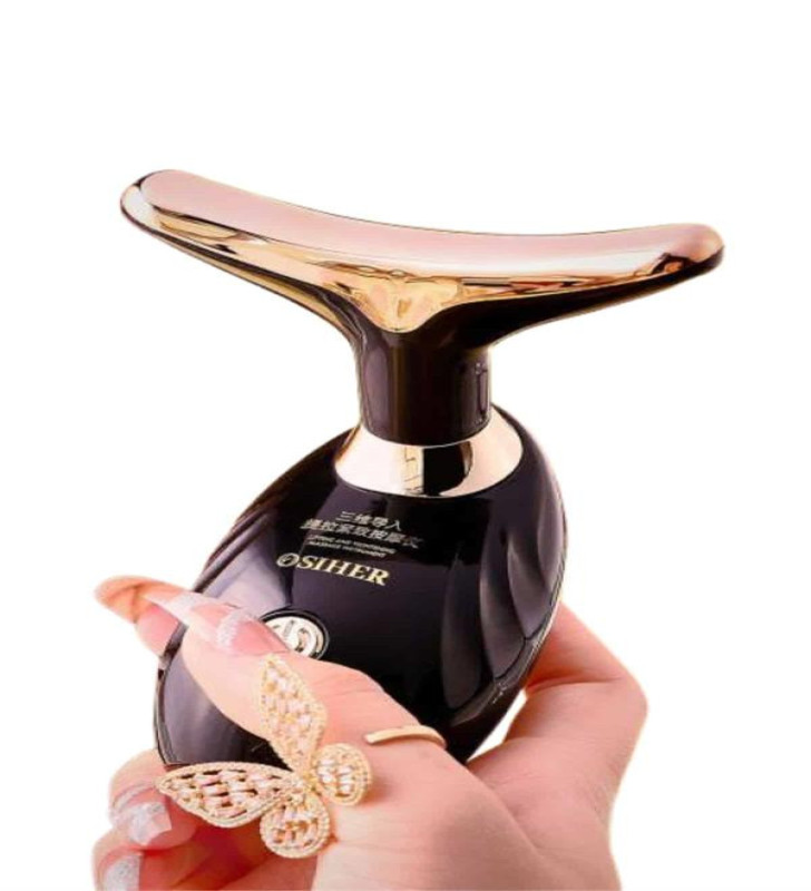 Yüz Ve Boyun Kırşıklık Giderici Ems Güzellik Cihazı Gıdık,Sarkma,Kırışıklık Yüz Masaj Aleti - Lisinya