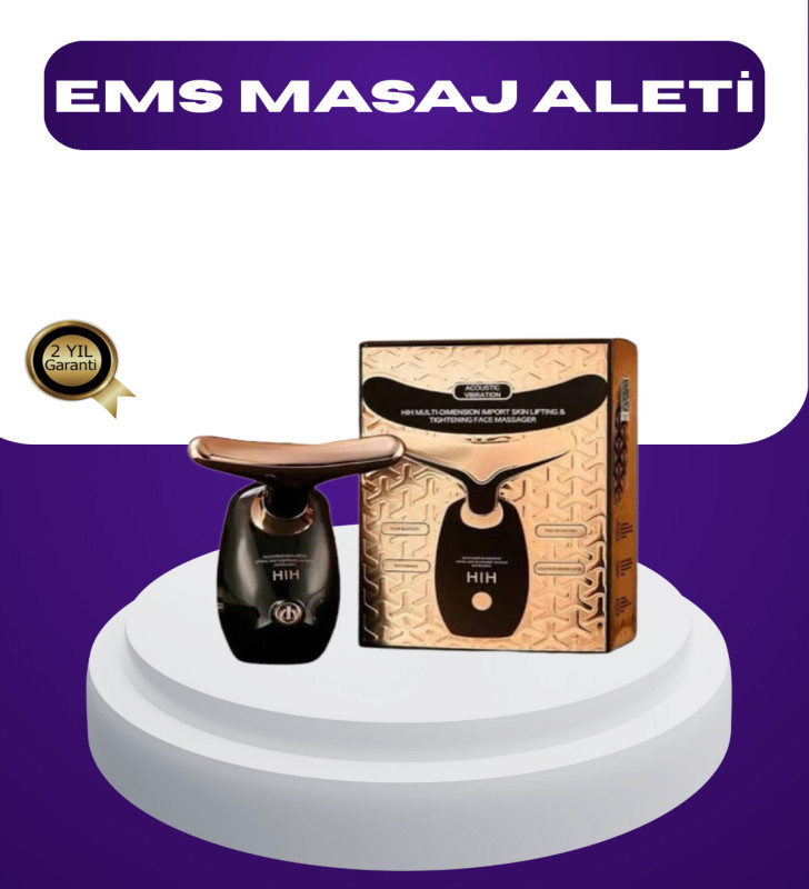 Yüz ve Boyun İçin Cilt Sıkılaştırıcı Masaj Cihazı - Lisinya