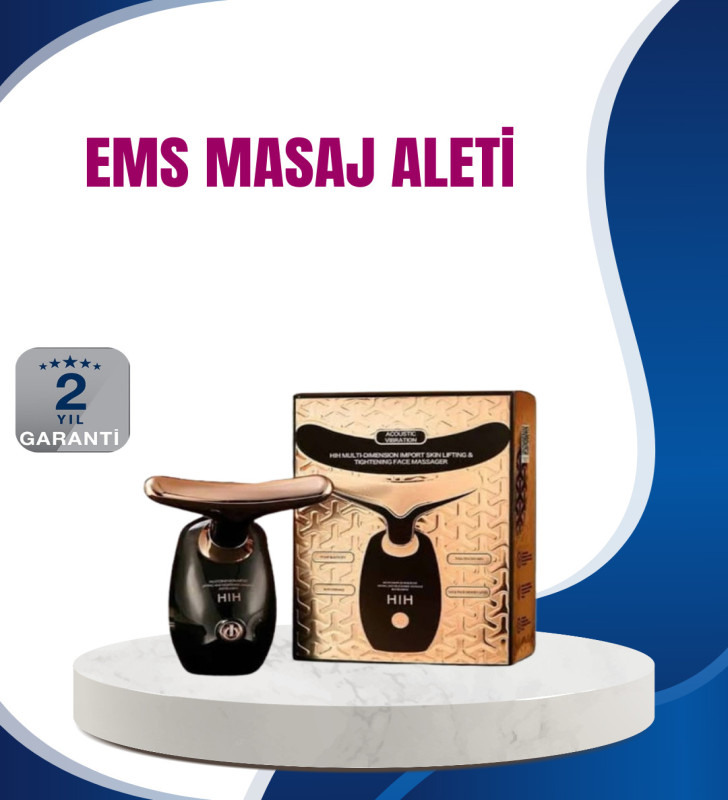 Kırışıklık Karşıtı Ultrasonik Titreşimli Yüz Masaj Aleti - Lisinya