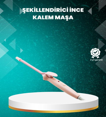 9mm İnce Bukle Maşası Afro ve Sık Bukleler İçin Uygun - Lisinya