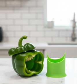 Silikon Biber Çekirdeği Çıkarıcı Kabak Oymaya Uygun Aparat - Lisinya