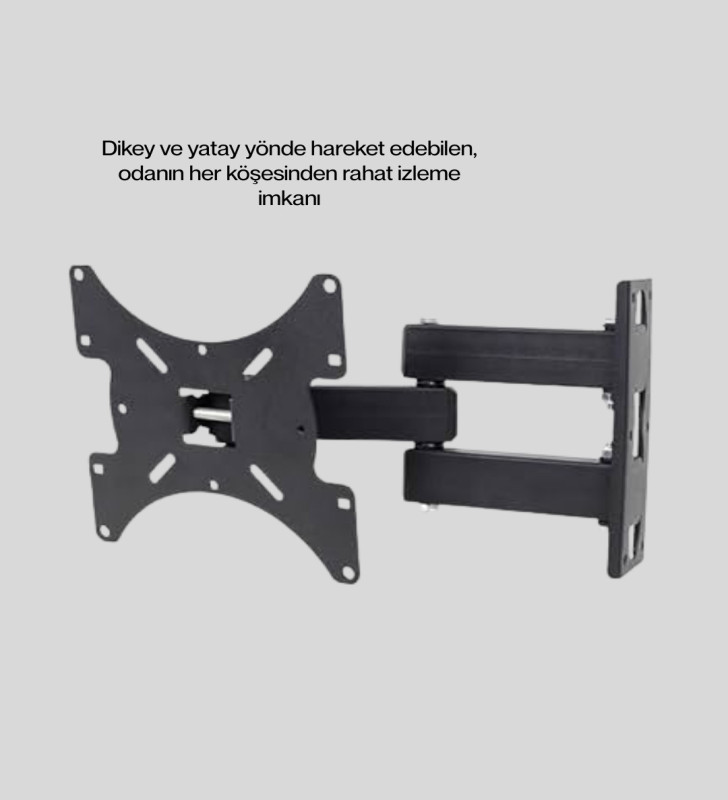 22–49 İnç TV Uyumlu Hareketli Duvar Askı Aparatı - Lisinya