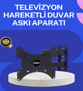 LED LCD TV Duvar Askı Aparatı Hareketli ve Döner - Lisinya
