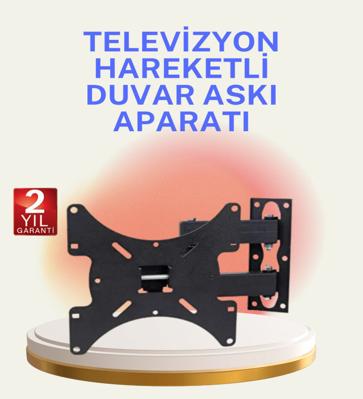 Hareketli TV Duvar Askı Aparatı 22–49 İnç Uyumlu - Lisinya