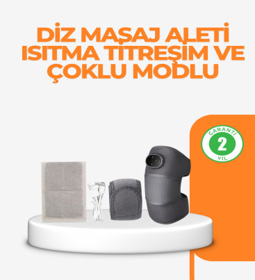 NTC Isı Kontrollü Diz Masaj Aleti Titreşim ve Isı Terapisi - Lisinya