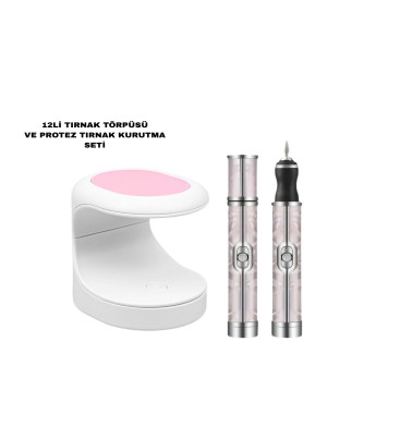 PROTEZ TIRNAK KURUTMA TÖRPÜ SETİ - Lisinya