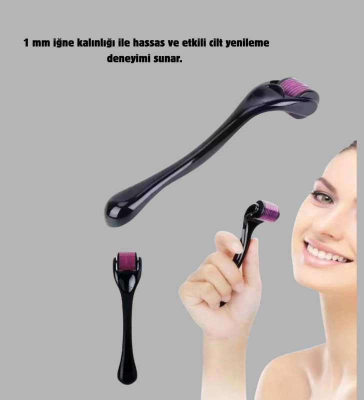 Dermaroller + Siyah Nokta Temizleyici Setı - Lisinya