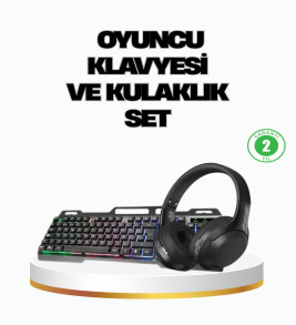 HN01 KULAKLIK + PG-8018 OYUNCU KLAVYESİ SET - Lisinya