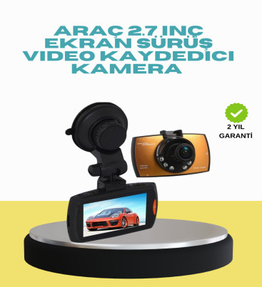 Araç İçi Güvenlik Kamerası Hareket Algılamalı HD DVR - Lisinya
