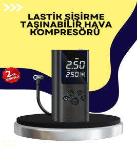 Otomatik Kapanmalı Dijital Lastik Şişirme Pompası - Lisinya