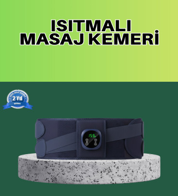 Titreşimli Masajlı Bel Kemeri Sessiz Çalışma 100 cm Bel Uyumlu - Lisinya