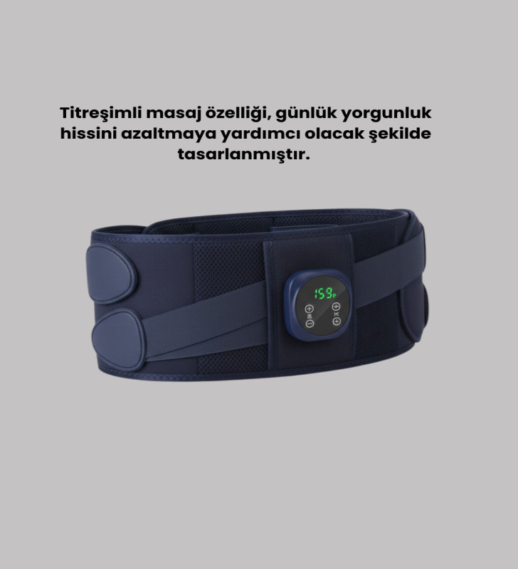 Çok Fonksiyonlu Masaj Kemeri Bel Boyun Bacak Uyumlu - Lisinya
