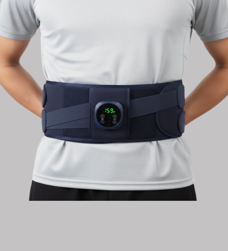 Titreşimli Masajlı Bel Kemeri Isıtmalı Destekli - Lisinya