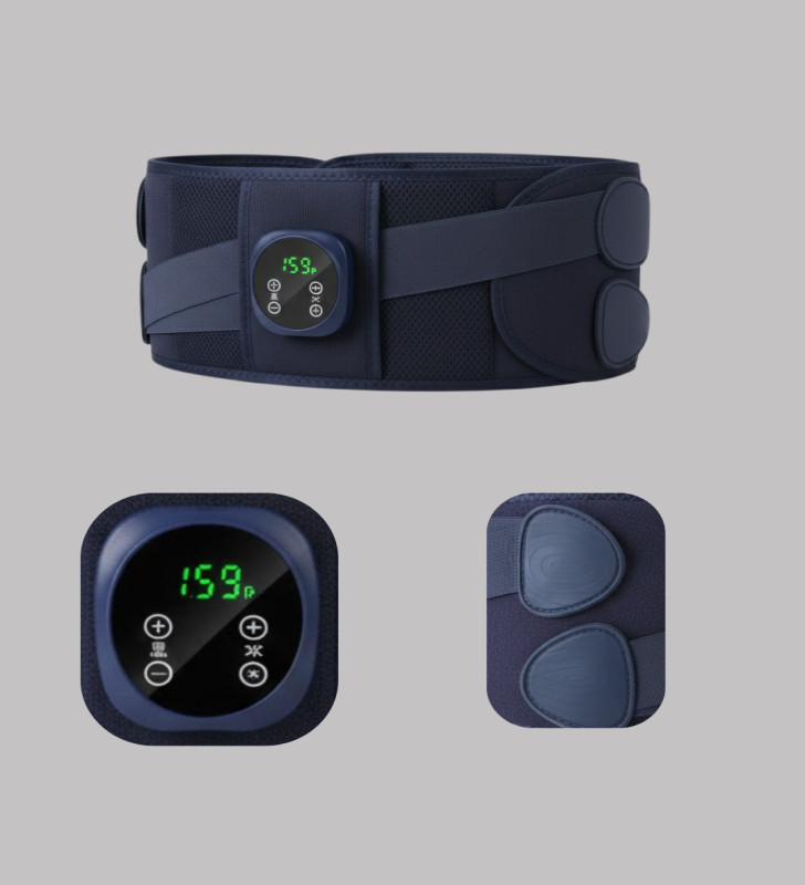 Titreşimli Masajlı Bel Kemeri Isıtmalı Destekli - Lisinya