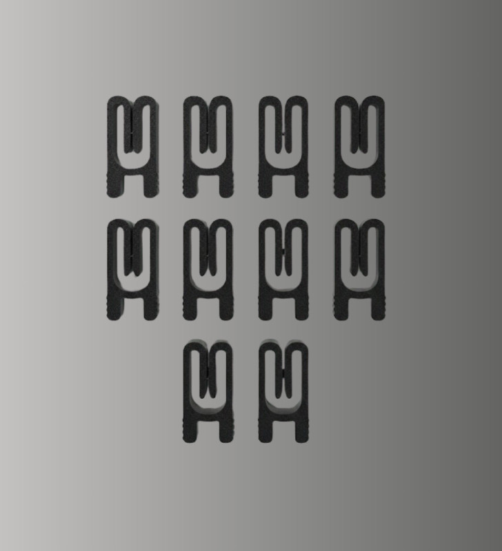 Cips Kahve ve Bakliyat İçin Poşet Kapatma Mandalı 10’lu - Lisinya