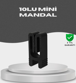 Plastik Poşet Kilidi Mutfak İçin Çok Amaçlı 10 Adet - Lisinya