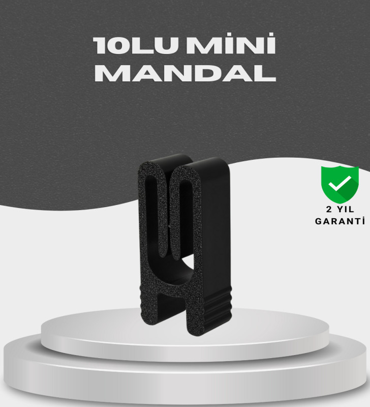 Plastik Poşet Kilidi Mutfak İçin Çok Amaçlı 10 Adet - Lisinya