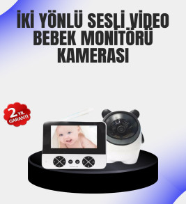 Uzaktan Kontrollü Bebek Kamerası Ninni ve Zoom Özellikli - Lisinya