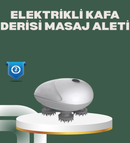 Derin Masaj Sağlayan Elektrikli Kafa Masaj Aleti - Lisinya