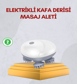 Kablosuz Kafa ve Vücut Masaj Aleti Taşınabilir Tasarım - Lisinya