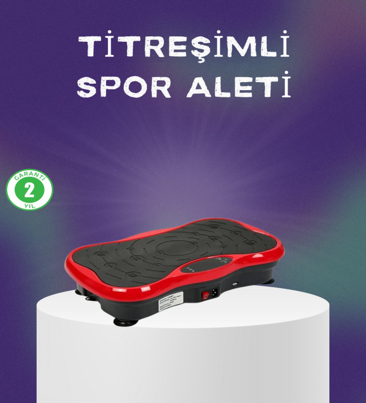 Evde Fitness İçin Titreşimli Plate Spor Platformu - Lisinya