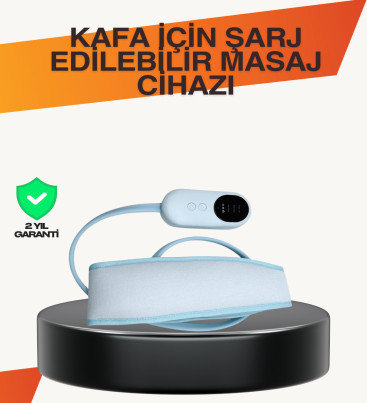 Evde Spa Etkisi Sunan Isıtmalı Baş Masaj Cihazı - Lisinya