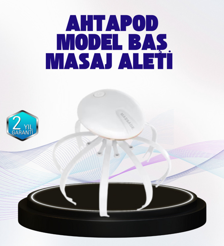 Taşınabilir Elektrikli Kafa Masaj Cihazı Sessiz Motor ve Ergonomik Tasarım - Lisinya