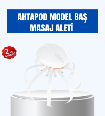 Kablosuz Kafa ve Boyun Masaj Aleti Akıllı Kapanmalı Derin Rahatlama - Lisinya