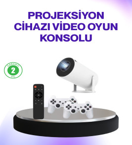 2.4G Kablosuz Destekli Oyun ve Film Projeksiyonu Ev Kullanımı İçin - Lisinya