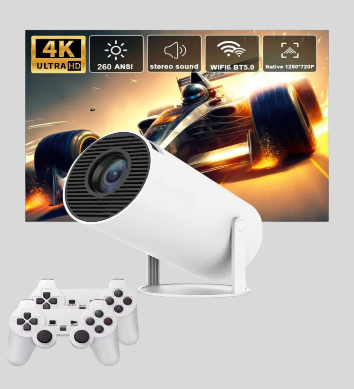 2.4G Kablosuz Destekli Oyun ve Film Projeksiyonu Ev Kullanımı İçin - Lisinya