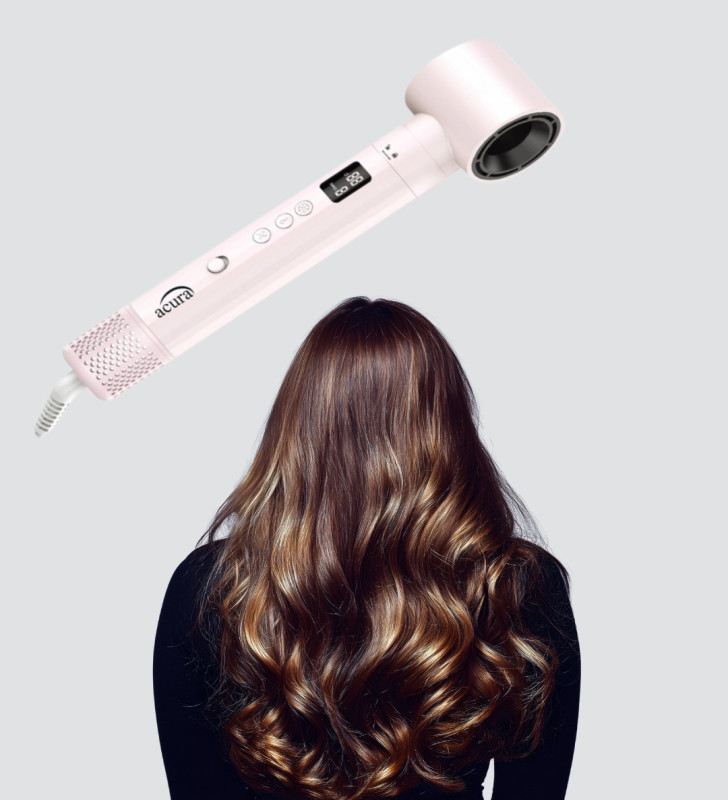 6 Başlıklı Hızlı Kurutma ve Bukle Şekillendirme Seti - Lisinya