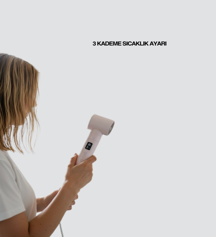 Motorlu LCD Ekranlı Saç Şekillendirme Seti - Lisinya