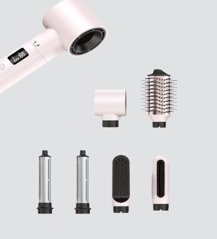 Negatif İyon Teknolojili 6-in-1 Profesyonel Saç Şekillendirici - Lisinya