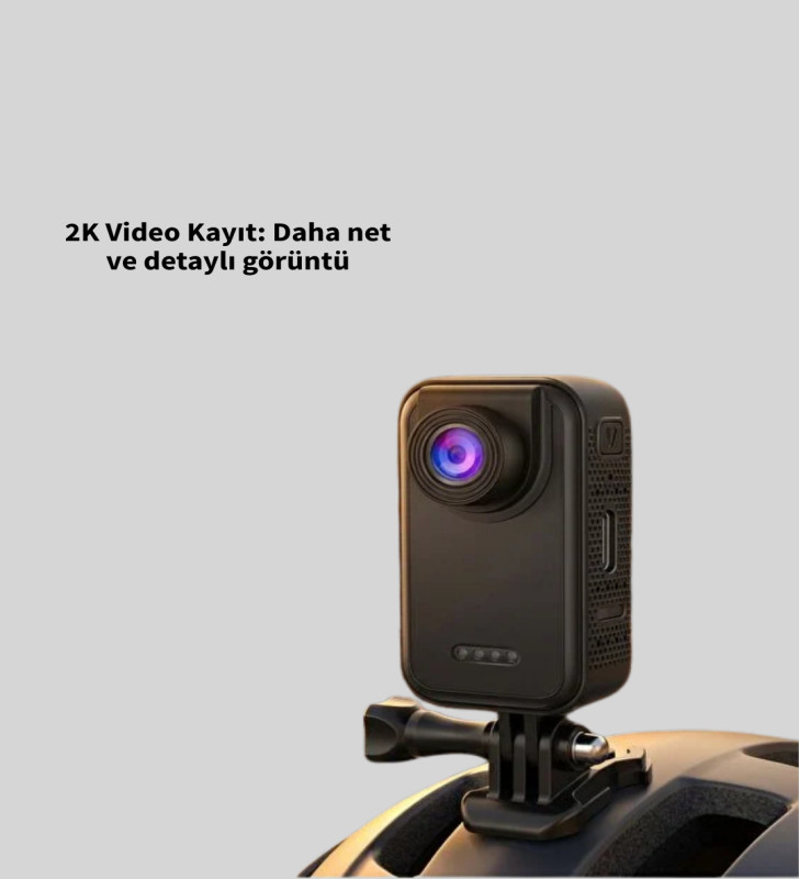 Profesyonel Günlük Video ve Vlog Çekimleri İçin Kompakt Taşınabilir Kamera - Lisinya