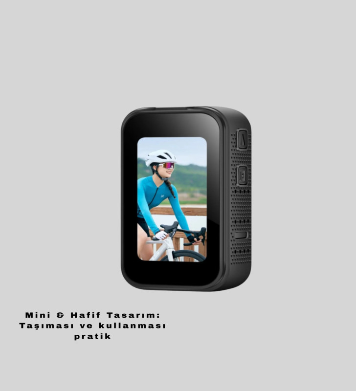 Günlük Kullanıma Uygun Mini Video Kamera Vlog Çekimleri İçin - Lisinya