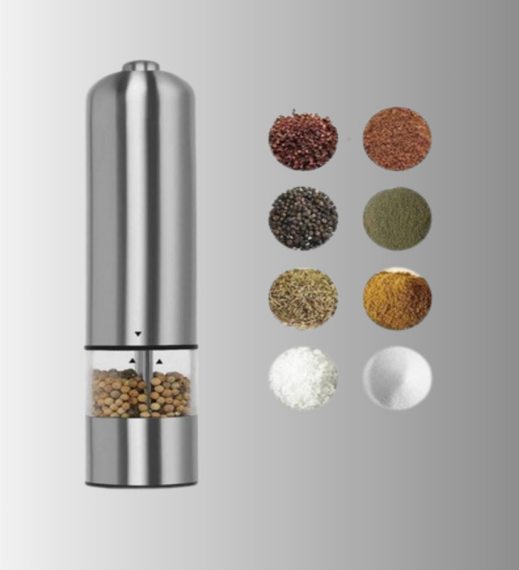 Otomatik Baharat Değirmeni Paslanmaz Gövde Ergonomik Tasarım - Lisinya