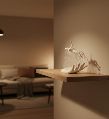 EL İNSAN FİGÜRÜ BEYAZ - Lisinya